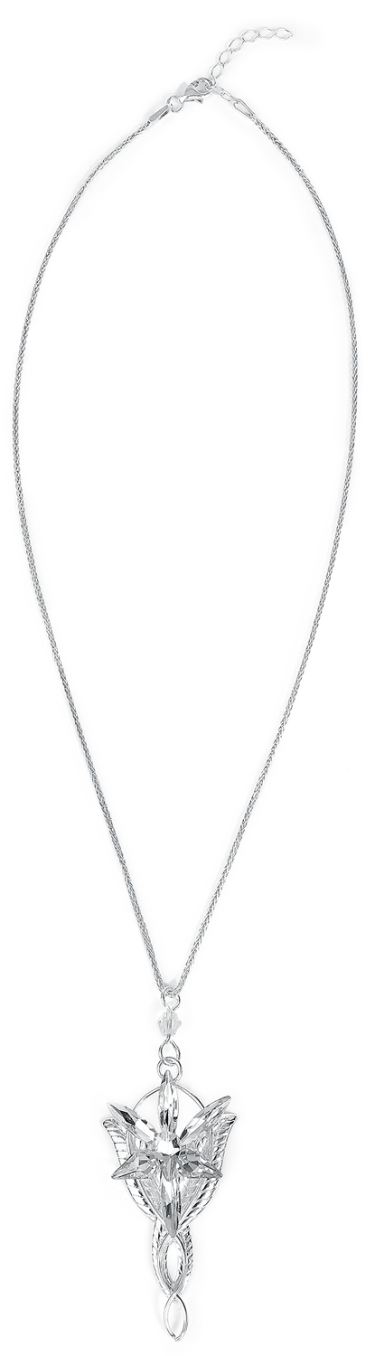 Der Herr der Ringe Halskette - Abendstern Replica - für Damen - silberfarben  - Lizenzierter Fanartikel