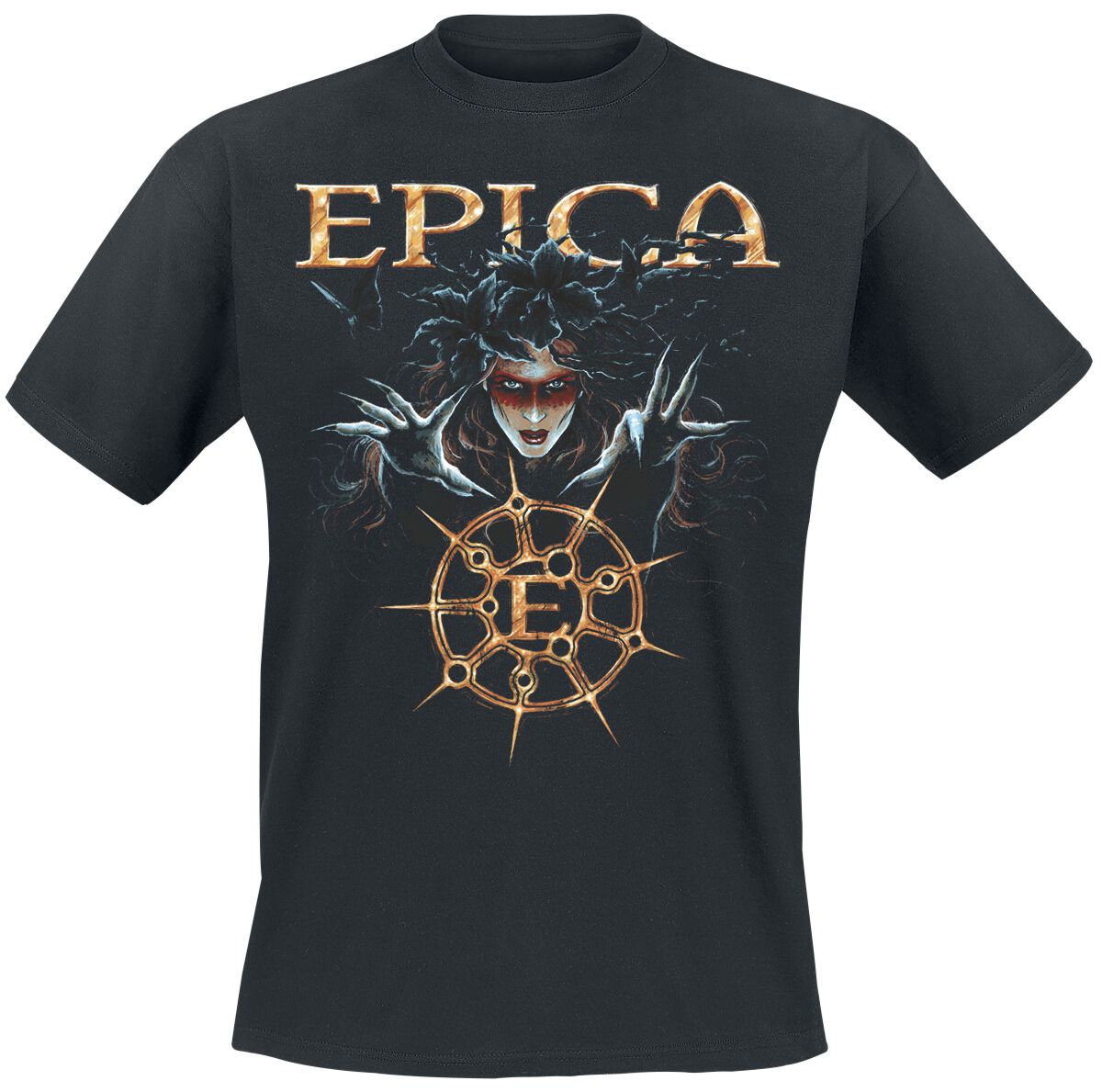 T-Shirt  di Epica - Simone Arcana - S a 3XL - Uomo - nero
