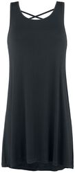 Top Lace Back, Black Premium by EMP, Kurzes Kleid