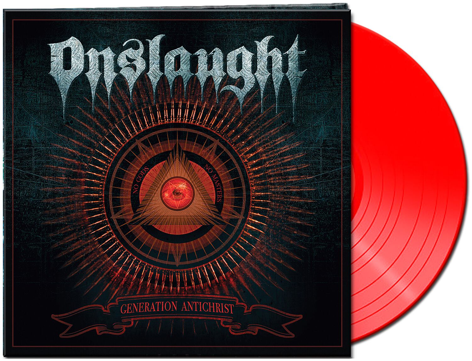 Onslaught Generation Antichrist LP red