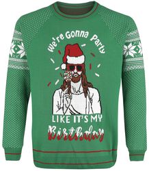 We're Gonna Party Like It's My Birthday, Ugly Christmas Sweater, Weihnachtspullover