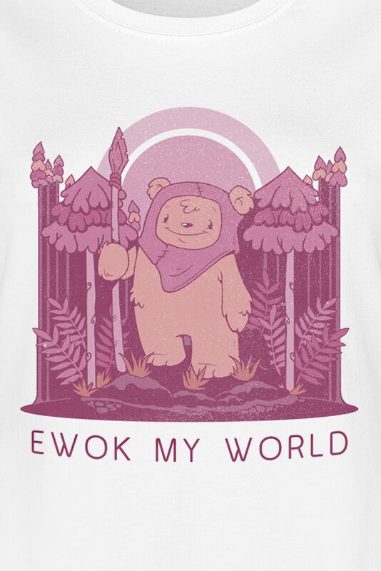 Filme & Serien Bekleidung Ewok My World | Star Wars T-Shirt