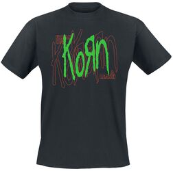 Green Logo Puff, Korn, T-Shirt