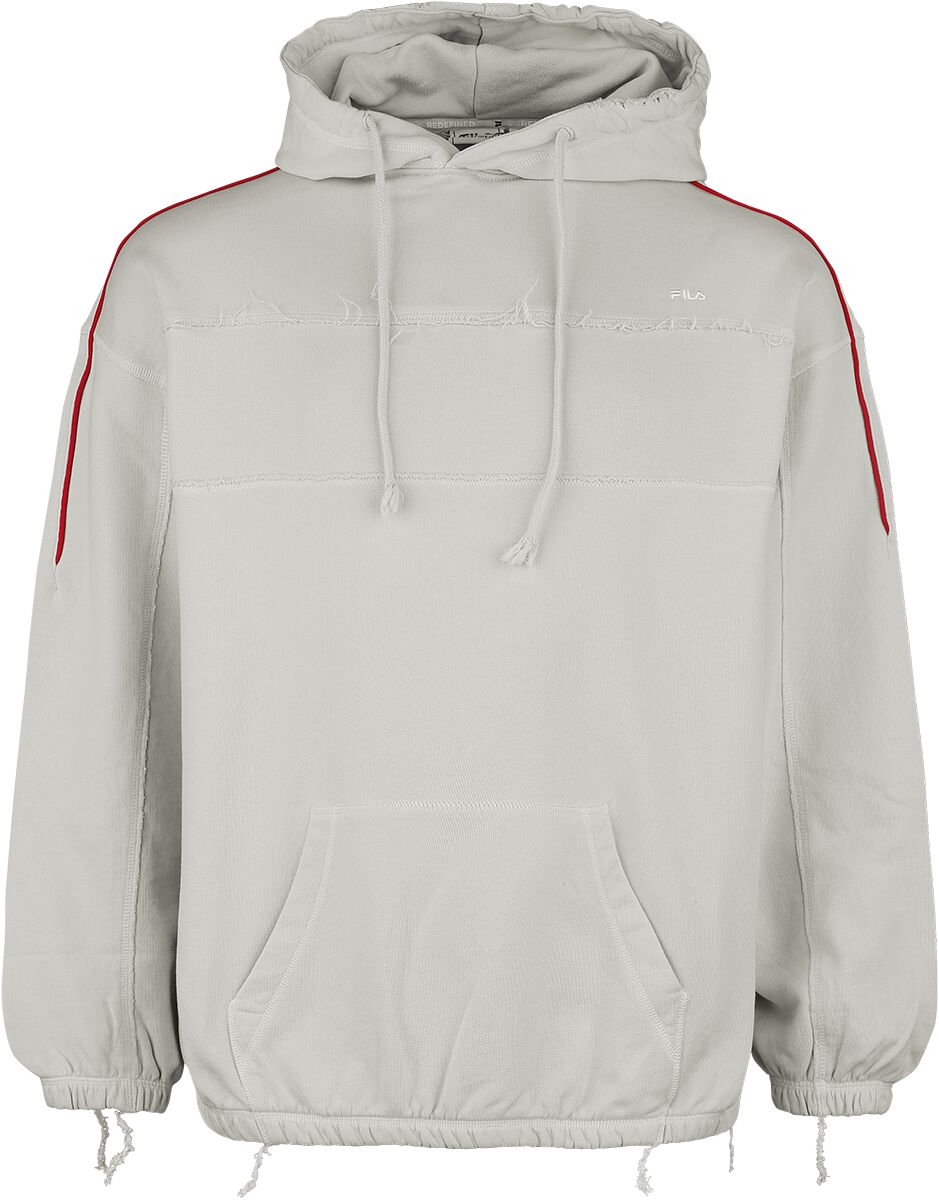 Sweat-shirt à capuche de Fila - S10 RUINED HOODY - S à XL - pour Unisexe - blanc cassé