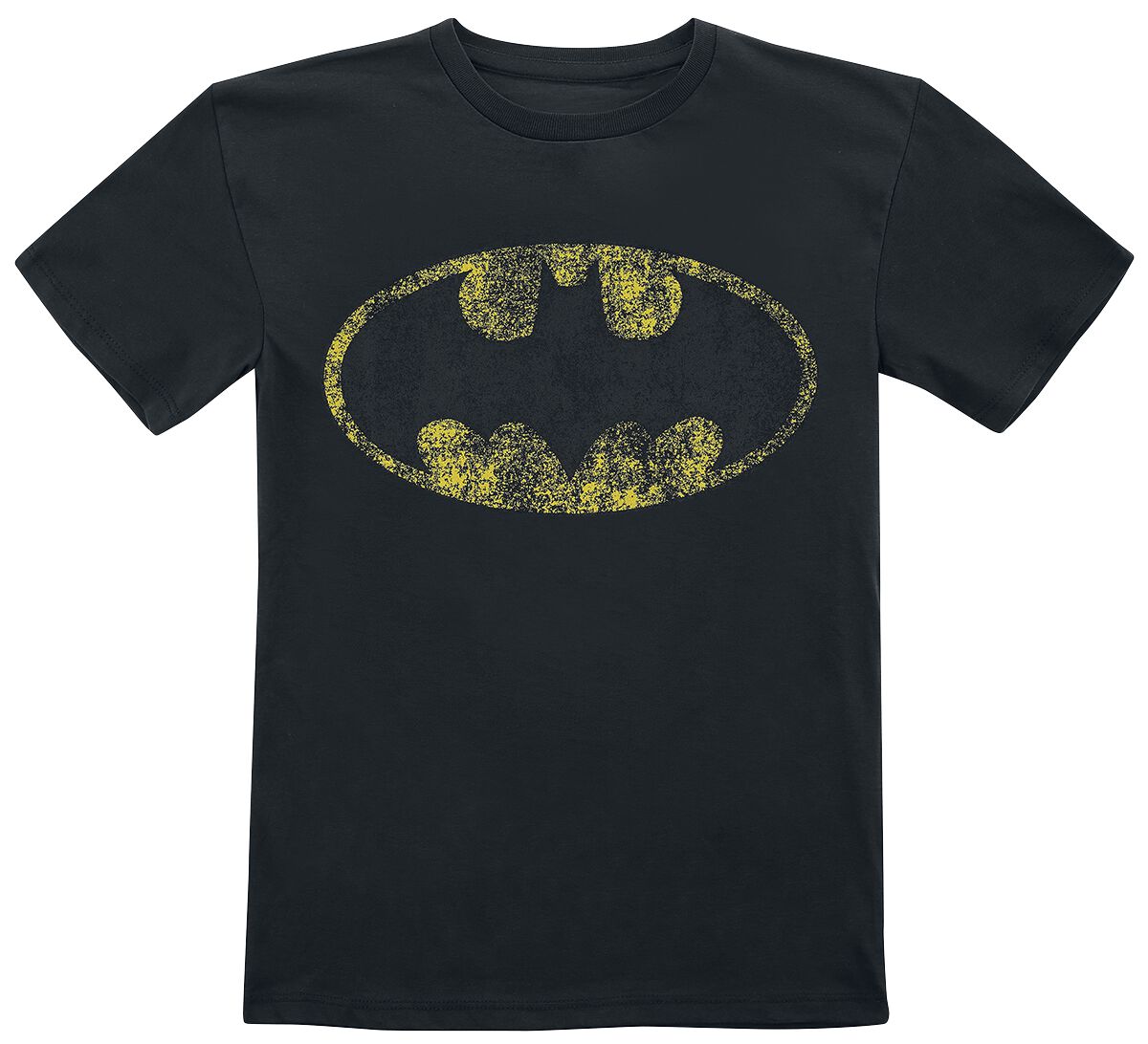 Batman Kids - Distressed Logo T-Shirt black