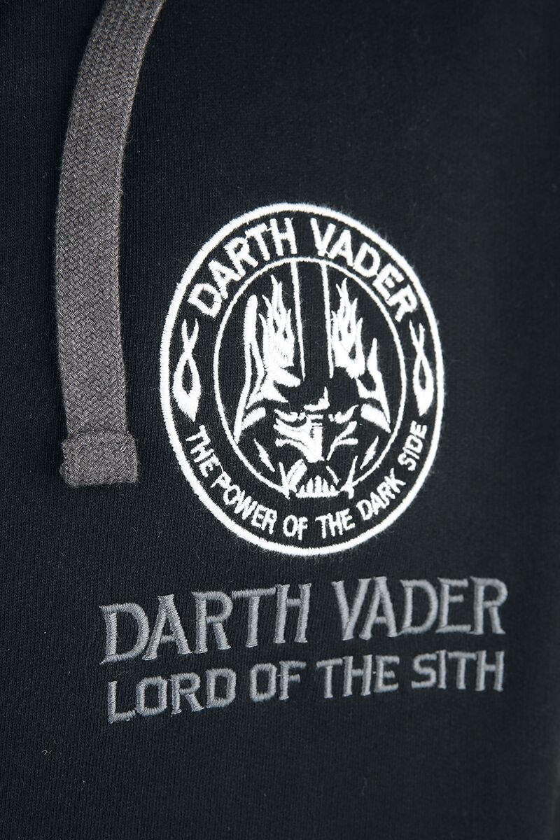 Darth Vader Kapuzenjacke schwarz/dunkelgrau von Star Wars XV8008