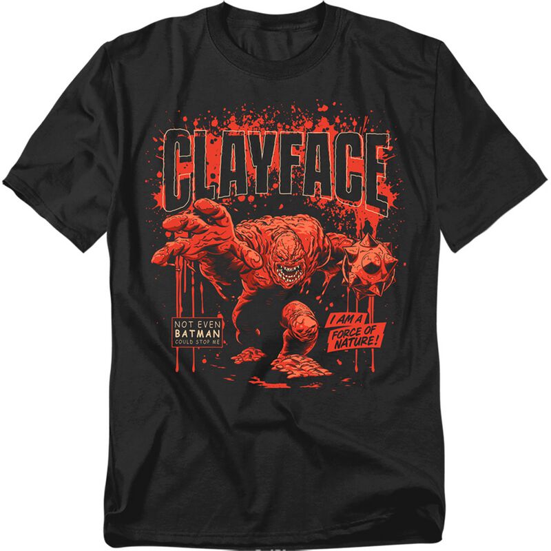 Batman - DC Comics T-Shirt - Clayface Force Of Nature - M bis 5XL - für Männer - Größe L - schwarz  - EMP exklusives Merchandise!