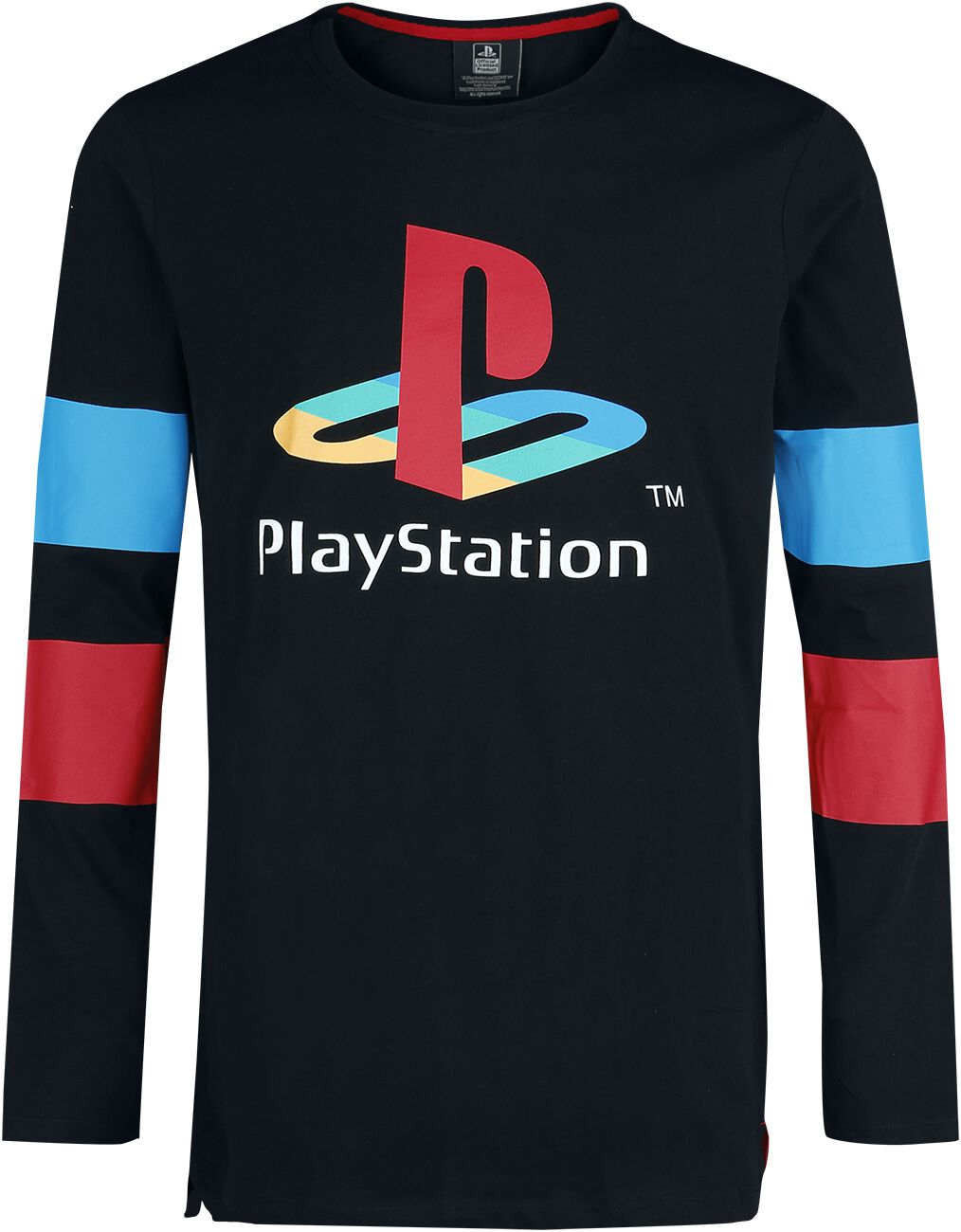 Playstation Retro Long-sleeve Shirt black