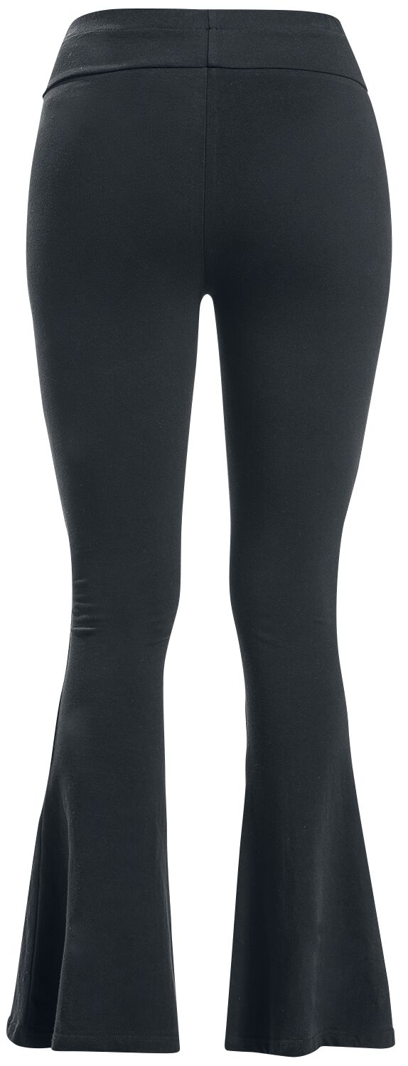Gothicana by EMP Vrouwen zwarte legging met gothic print S