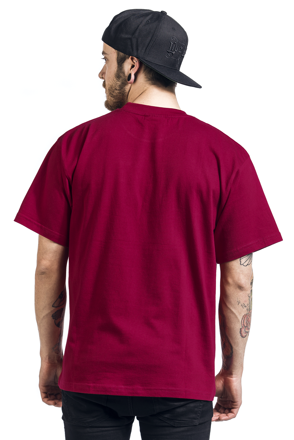 Nirvana Band Poster T-Shirt rot