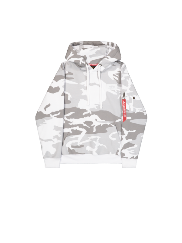 Alpha Industries  Hoodie - Back Print Hoodie Vintage - for Men - white