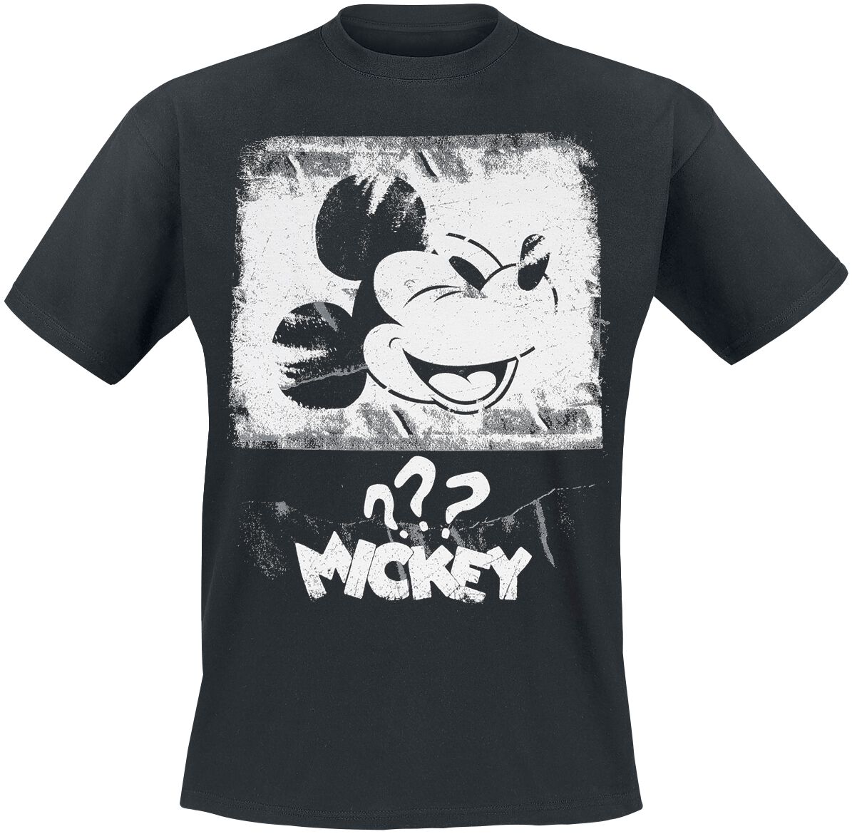 Mickey Mouse ??? Mickey T-Shirt schwarz