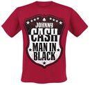 Man In Black Shield, Johnny Cash, T-Shirt