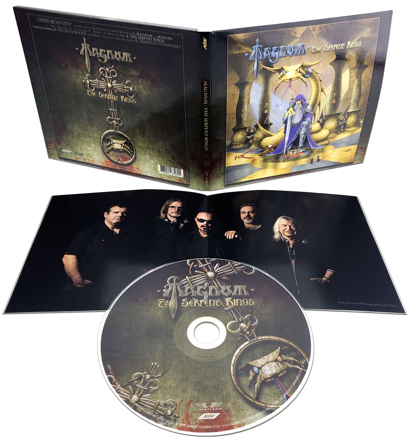 Image of Magnum The serpent rings CD Standard