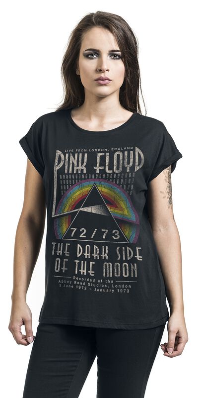 Große Größen Frauen Dark Side - Circle | Pink Floyd T-Shirt