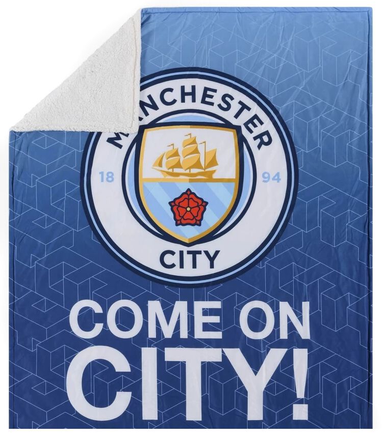 Manchester City Cosy throw blanket Blankets multicolour