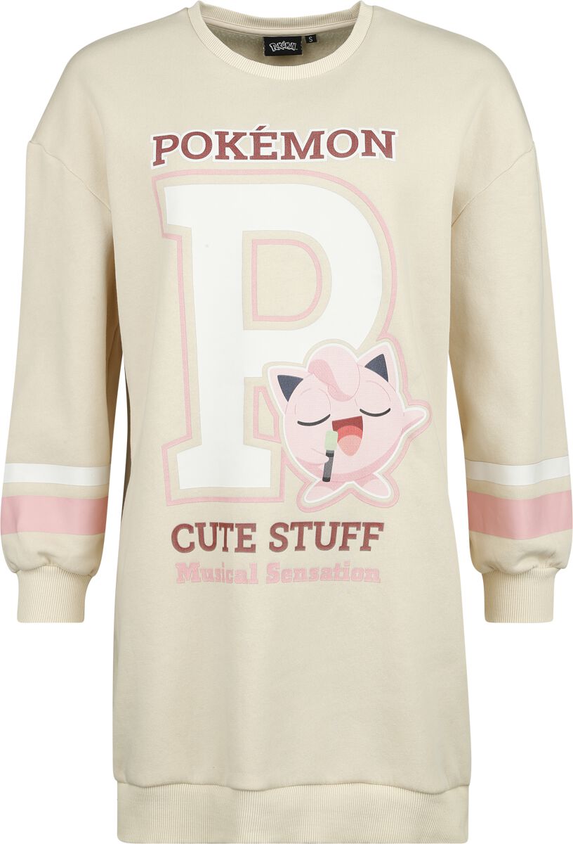 Pokémon - Gaming Sweatshirt - Pummeluff - Cute Stuff - S bis XXL - für Damen - Größe M - beige  - EMP exklusives Merchandise!