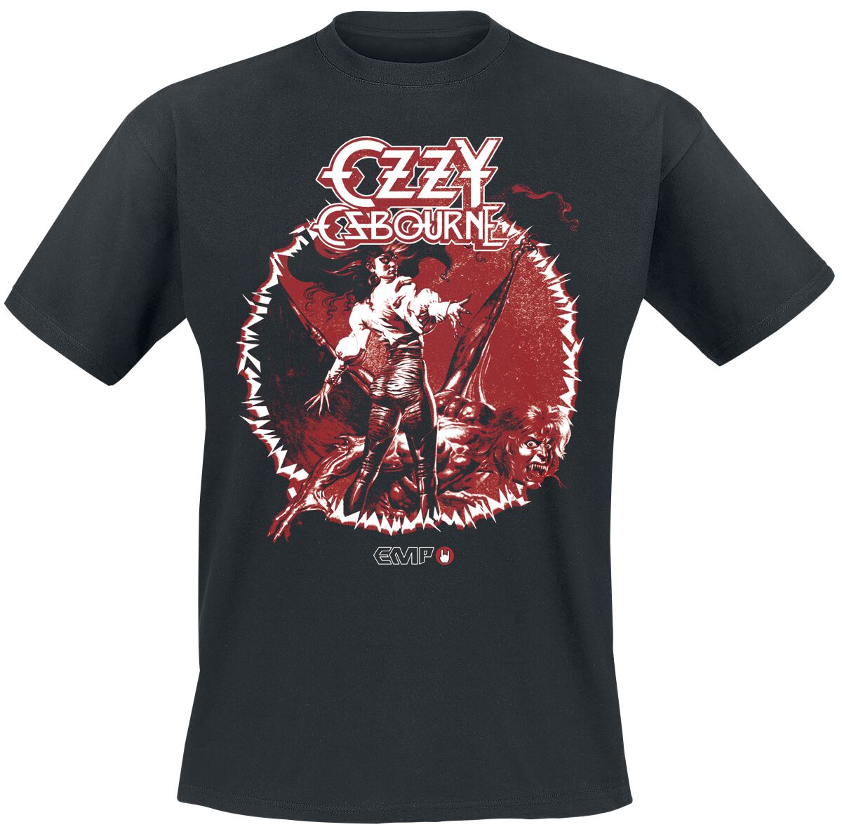 T-Shirt Manches courtes  de Ozzy Osbourne - The Ultimate Sin - 40th Anniversary - S à XXL - pour Homme - noir