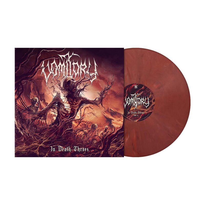 Vomitory In Death Throes Lp Multicolor