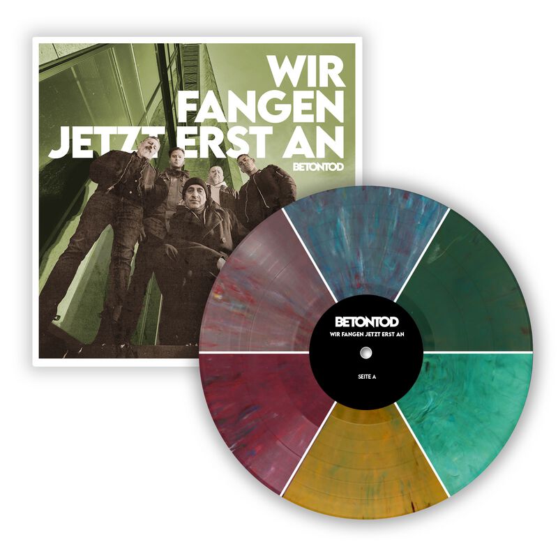 Wir fangen jetzt erst an! von Betontod - LP (Coloured, Limited Edition, Standard)
