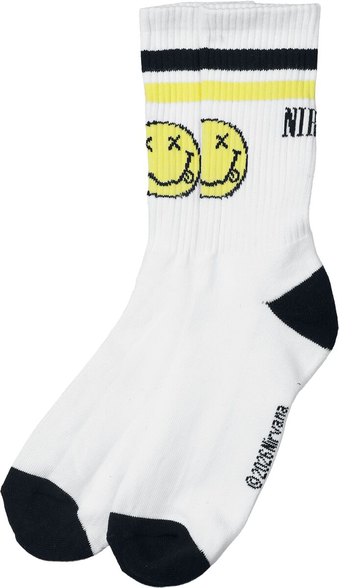 Levně Nirvana Smiley Ponožky vícebarevný