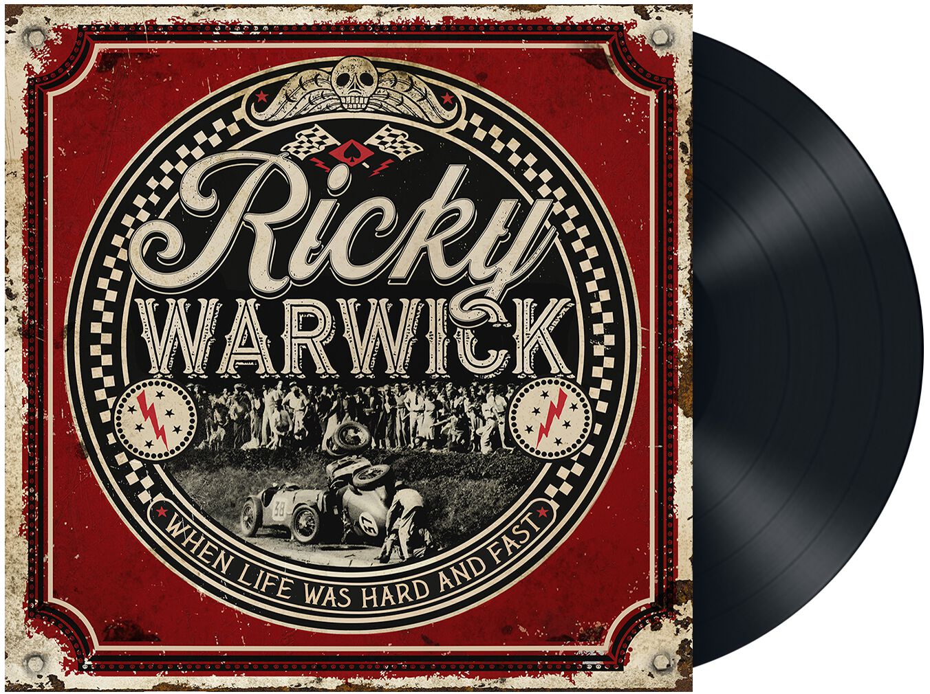 Ricky Warwick When life was hard & fast LP multicolor