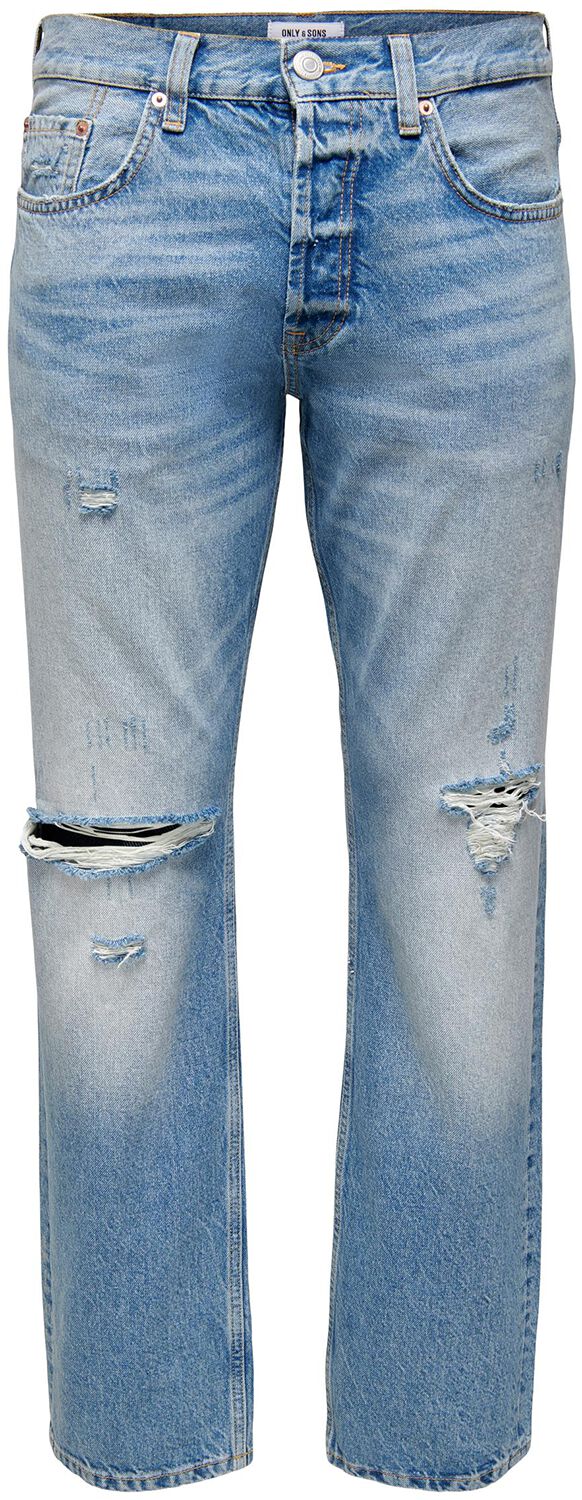 ONLY and SONS ONSEDGE loose light-blue 4067 jeans Jeans light blue