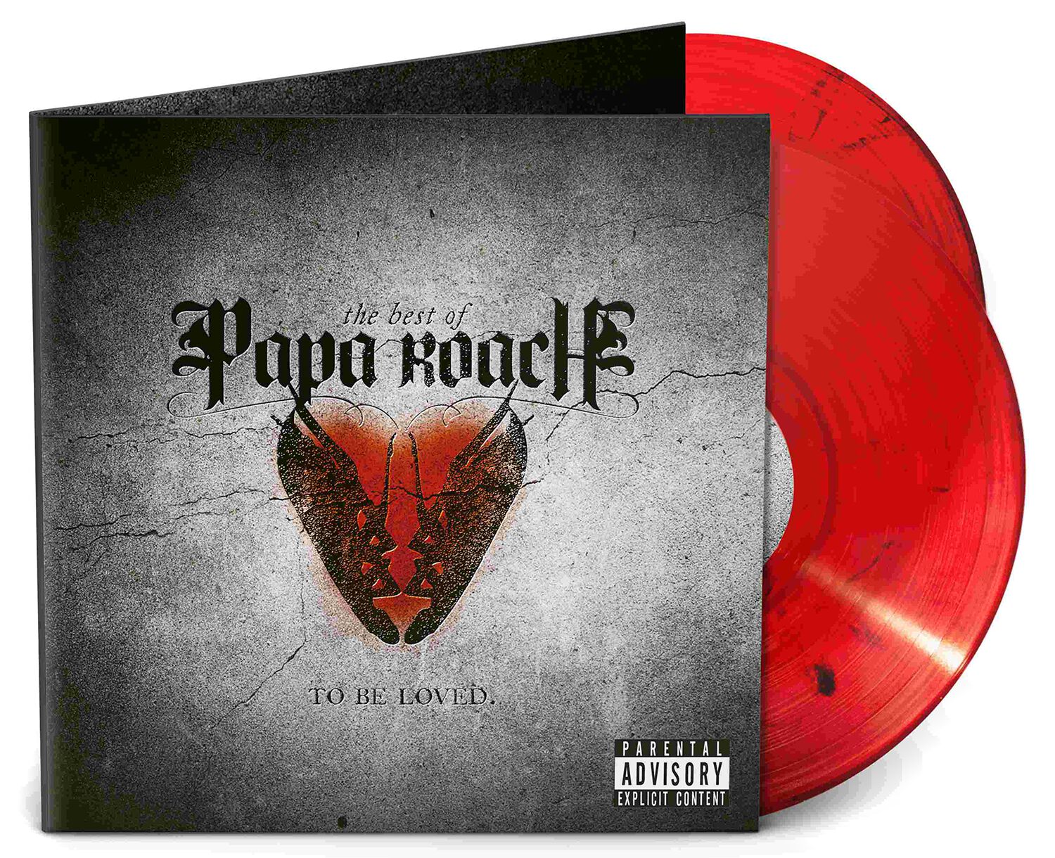 Papa Roach To be loved (Best of) LP farbig