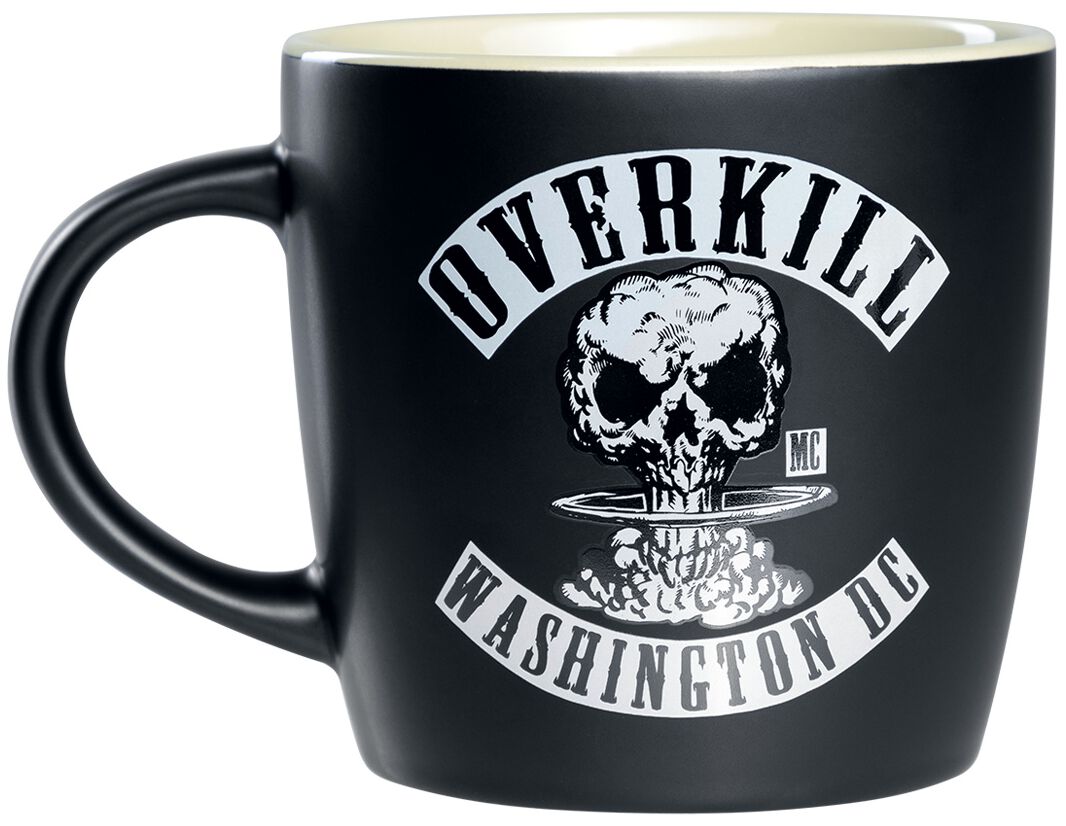 Mug de Payday - Payday 2 - Overkill Washington - pour Unisexe - noir/blanc