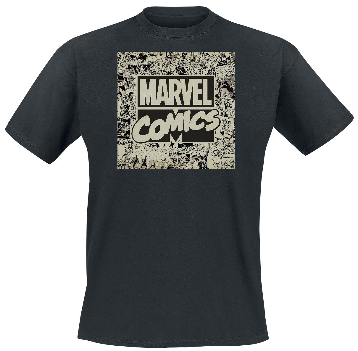 Marvel Comics - Logo T-Shirt black