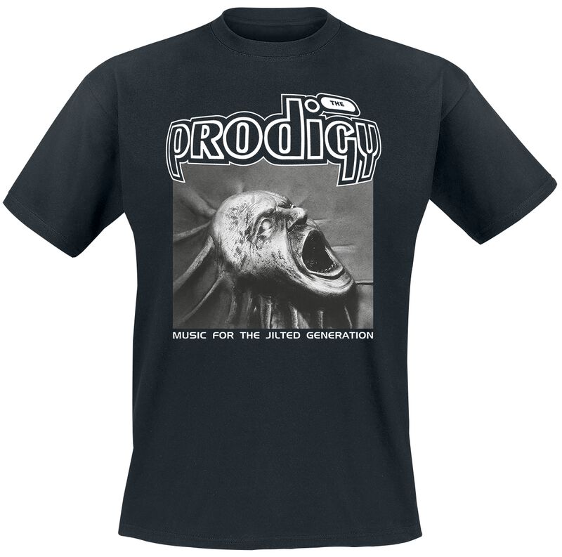 The Prodigy T-Shirt - Jilted Generation - S bis L - für Männer - Größe S - schwarz  - Lizenziertes Merchandise!