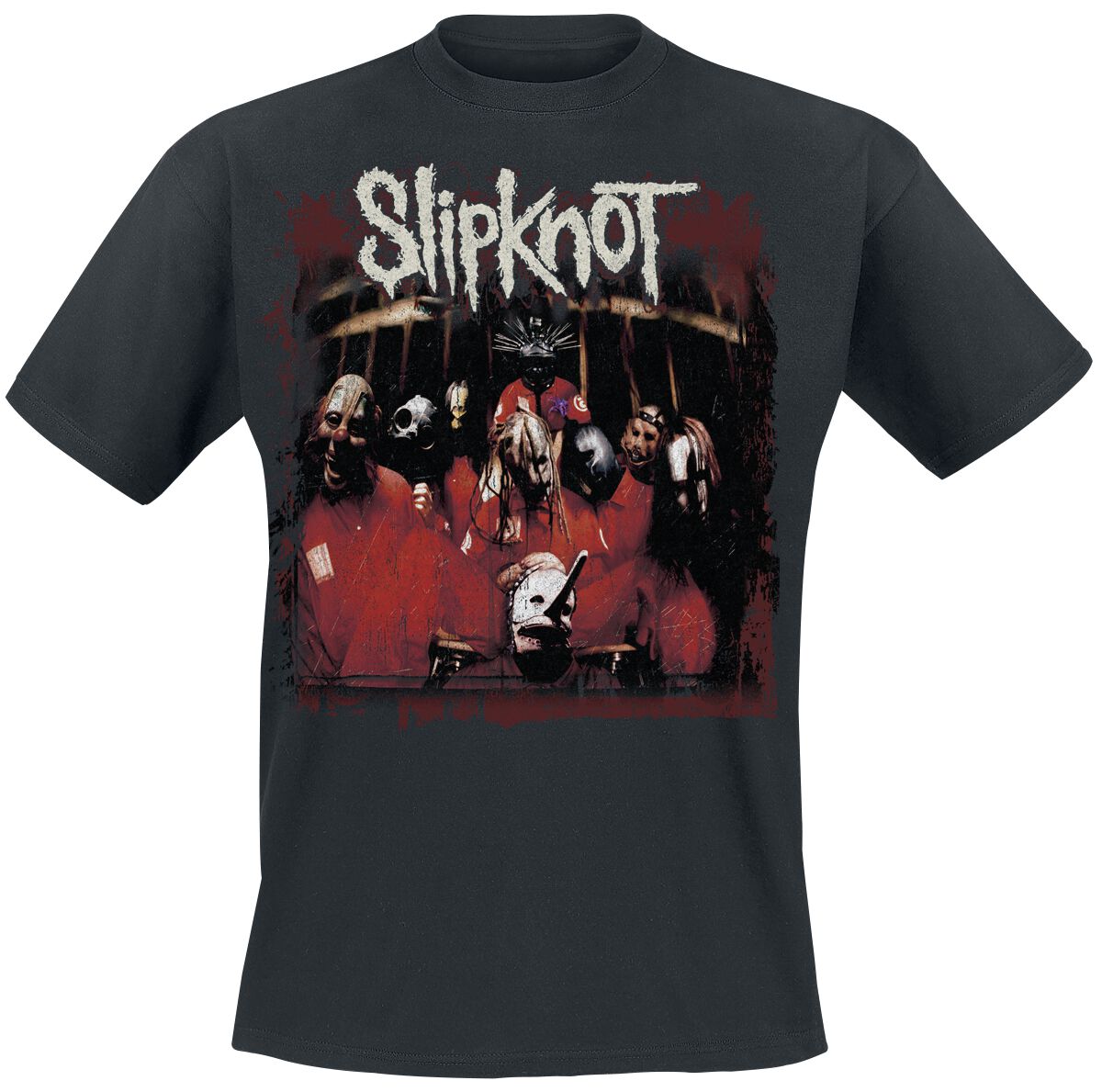 Slipknot T-Shirt - Debut Album - S bis XXL - für Männer - Größe XXL - schwarz  - Lizenziertes Merchandise!