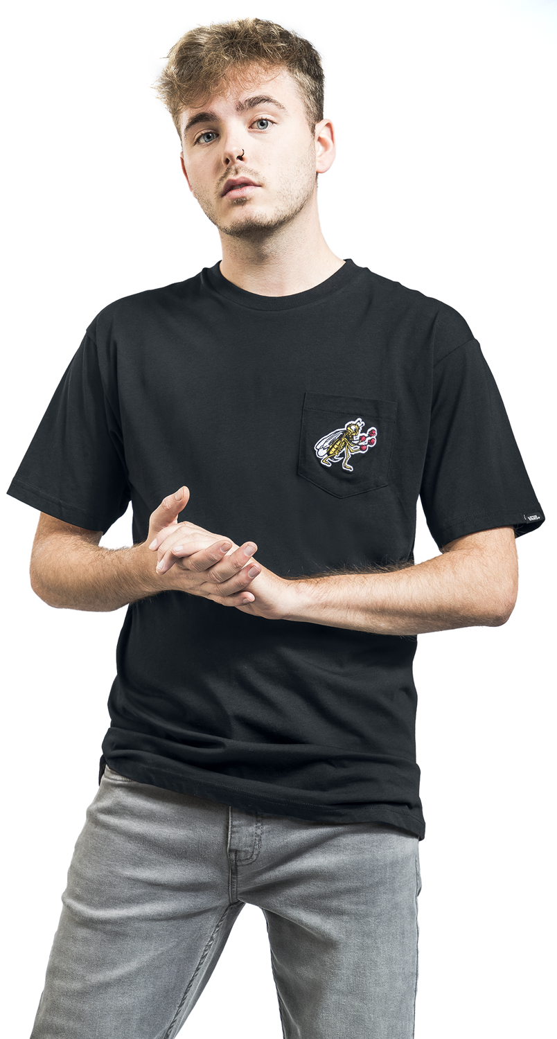 Vans CHECKERBOARD RESEARCH SS TEE II T-Shirt schwarz