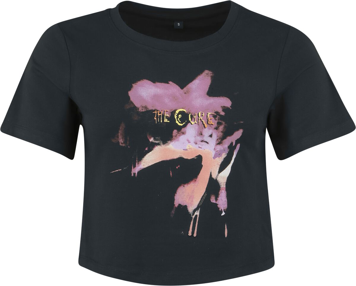 The Cure T-Shirt - Head On The Door Album - XS bis XL - für Damen - Größe XS - schwarz  - Lizenziertes Merchandise!