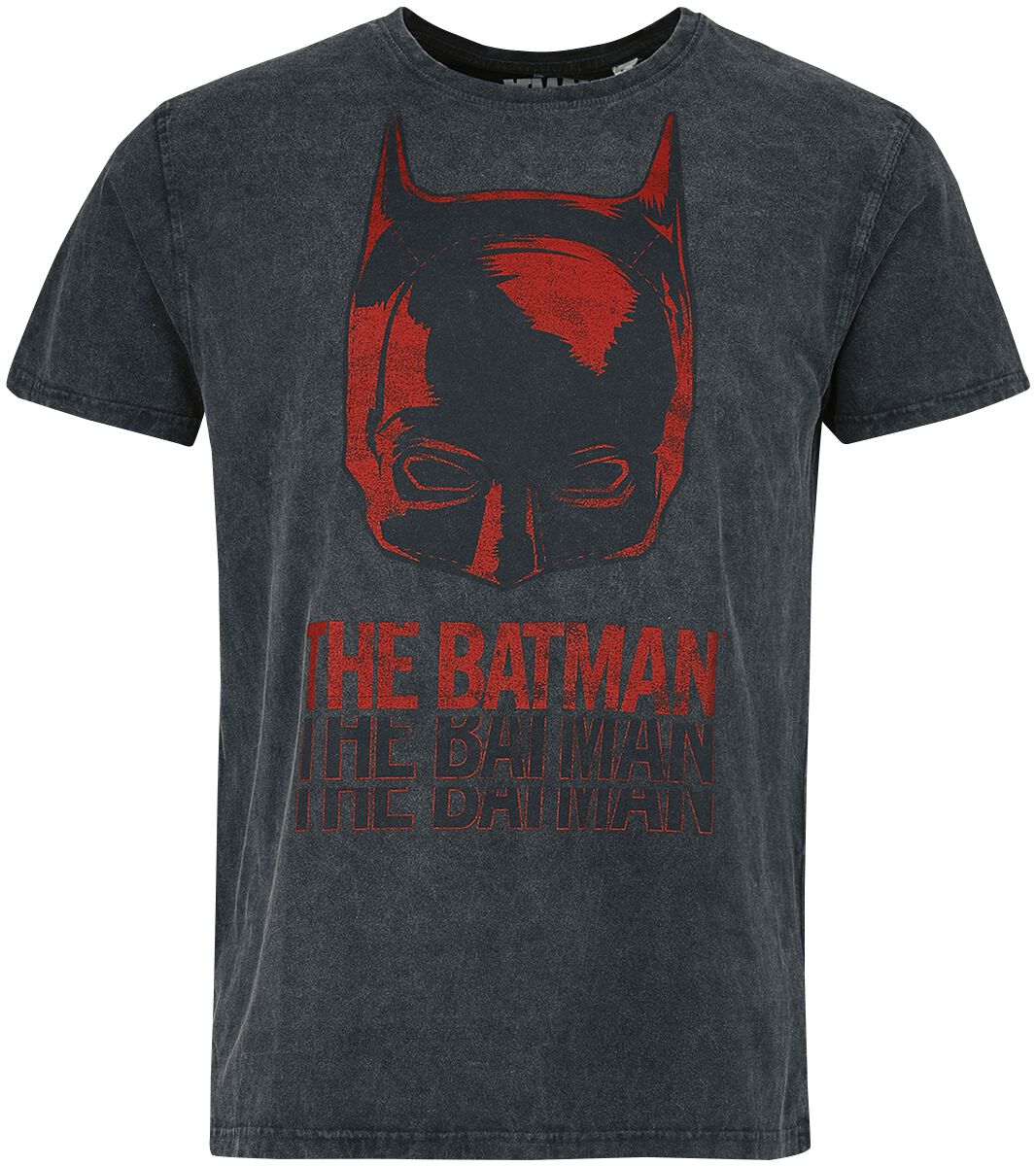 Batman - DC Comics T-Shirt - The Batman - Mask - S bis XXL - für Männer - Größe XL - schwarz  - Lizenzierter Fanartikel