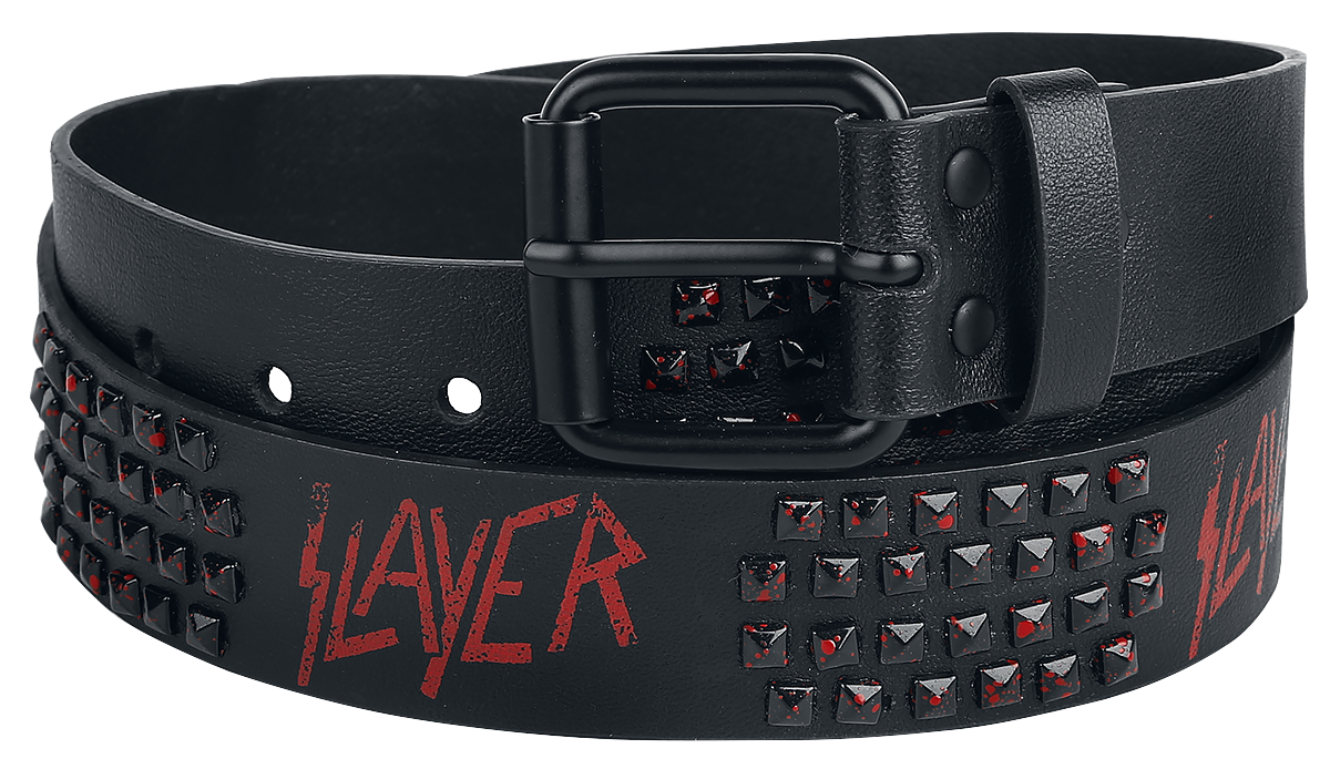 Slayer - Logo - Gürtel - Gürtel - schwarz - EMP Exklusiv!