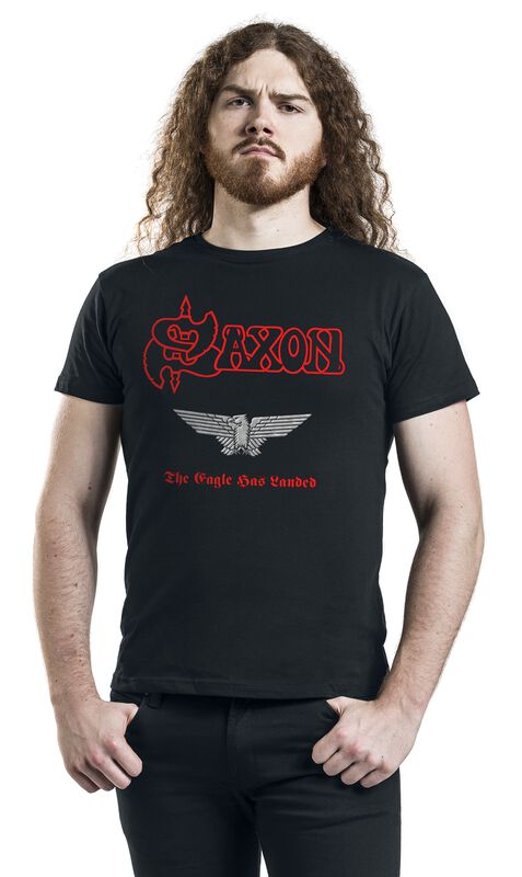 Band Merch Saxon The Eagle Has Landed | Saxon T-Shirt