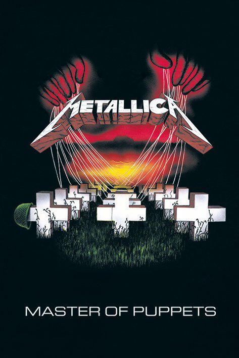 Image of Metallica Master of puppets Poster multicolor