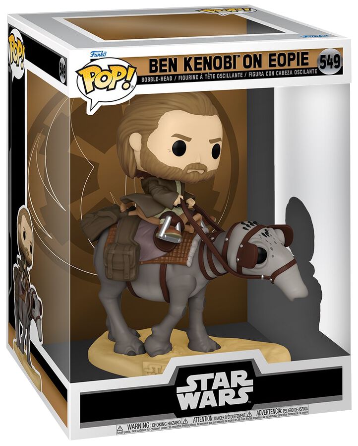 Star Wars Obi-Wan Kenbobi on Eopie (Pop! Deluxe) Vinyl Figur 549 Funko Pop! multicolor Star Wars Obi-Wan Kenbobi on Eopie (Pop! Deluxe) Vinyl Figur 549 Funko Pop! multicolor