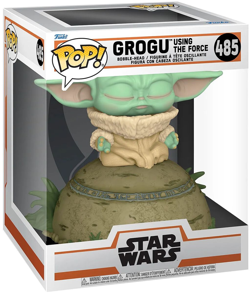 Star Wars The Mandalorian – Grogu Using The Force Vinyl Figur 485 Funko Pop! multicolor Star Wars The Mandalorian – Grogu Using The Force Vinyl Figur 485 Funko Pop! multicolor