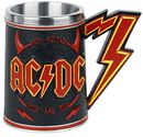AC/DC Logo, AC/DC, Bierkrug