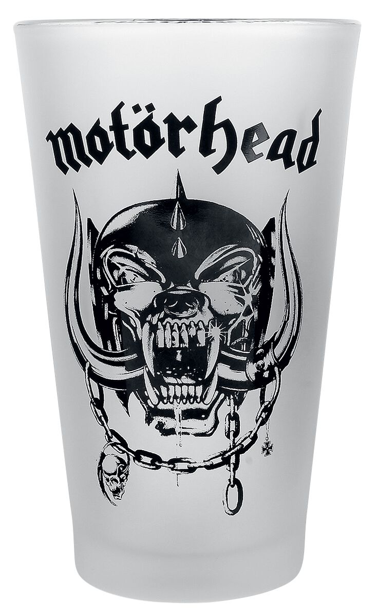 Motörhead Bierglas - Warpig - weiß  - Lizenziertes Merchandise!