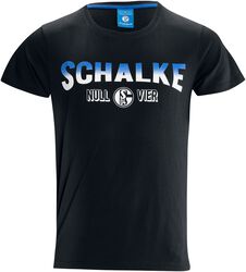 Logo kontrast, FC Schalke 04, T-Shirt