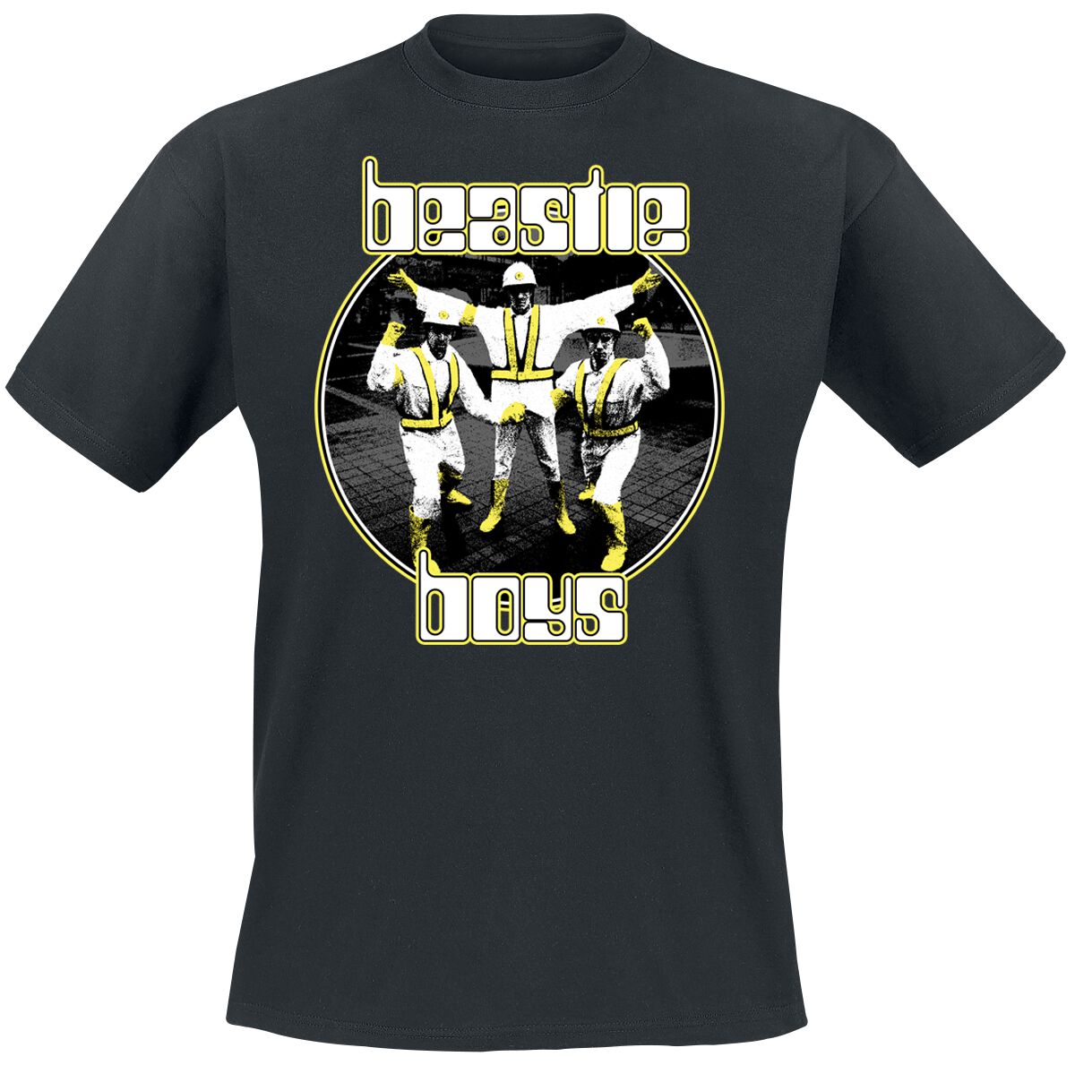 Hello Nasty Photo T-Shirt schwarz von Beastie Boys