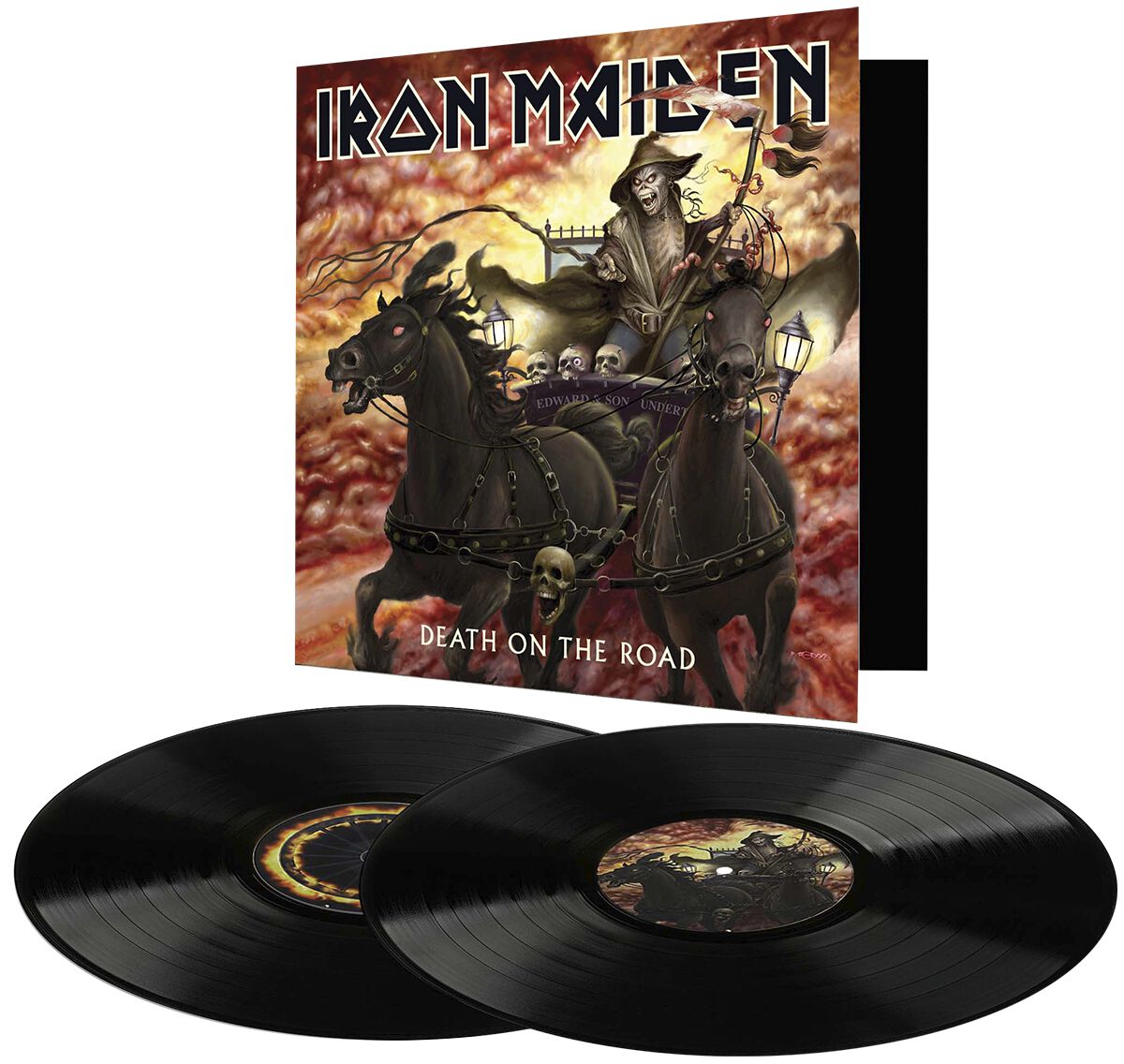 Iron Maiden Death on the road LP multicolor