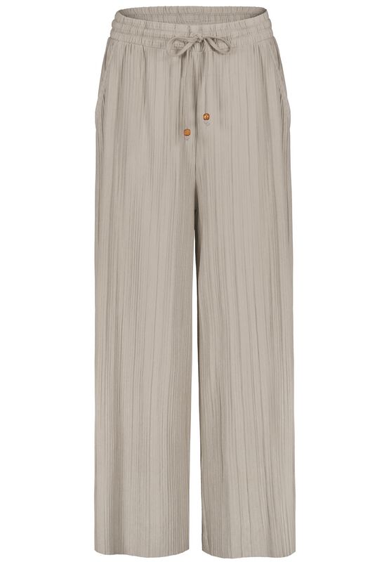 Sublevel JERSEY PLISSEE TROUSERS Stoffhose beige in L