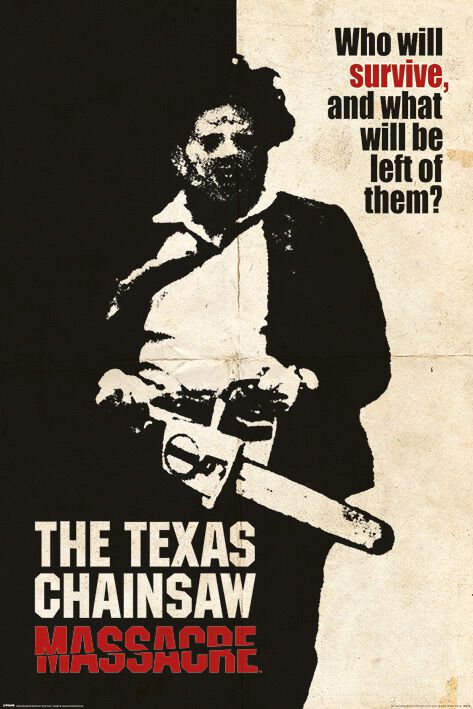 Texas Chainsaw Massacre - Who Will Survive - Poster - multicolor