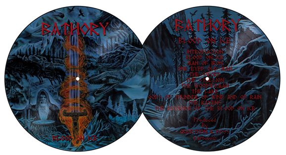 Blood On Ice LP Picture von Bathory
