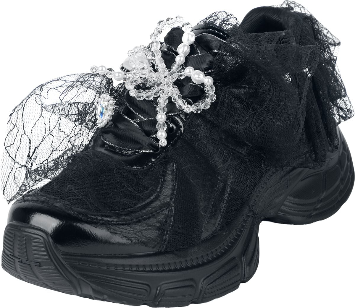 KOI Sneakers - Kelpie Whimsical Terrain Trainers - Black - EU36 till EU41 - Damer - sort