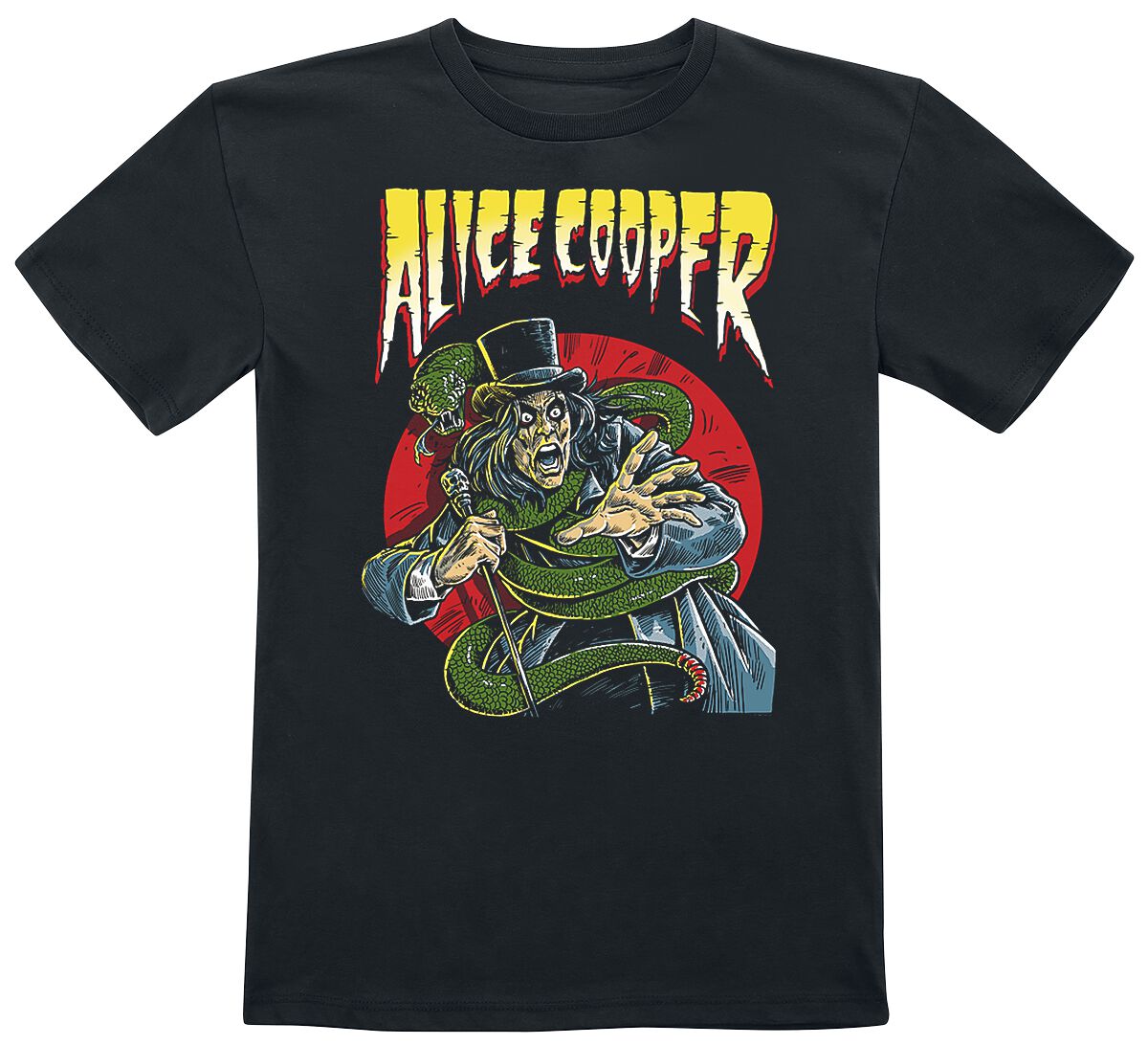 Alice Cooper Kids – Comic Book T-Shirt schwarz